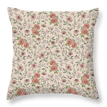 Load image into Gallery viewer, Spring Floral Pattern - Throw Pillow