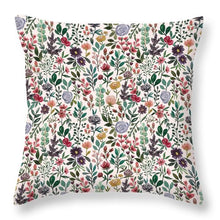 Load image into Gallery viewer, Spring Garden Flowers - Throw Pillow