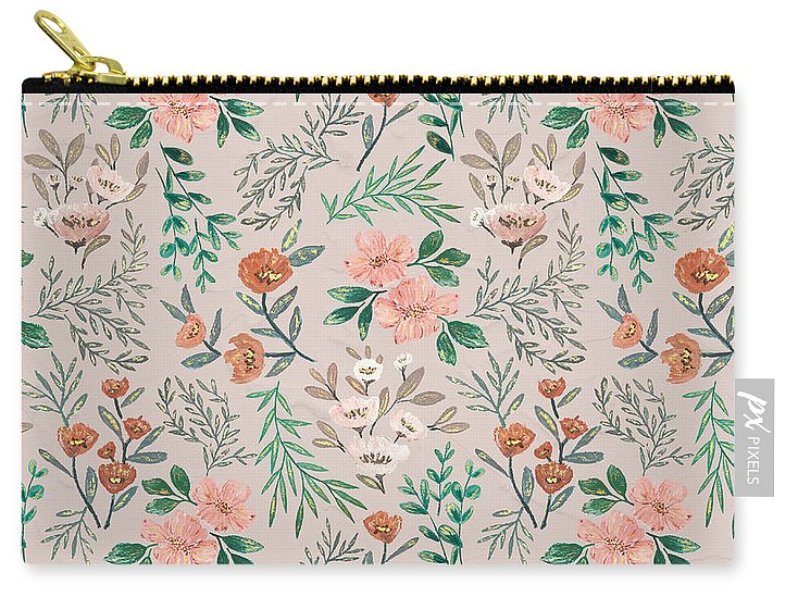 Springtime Pattern - Carry-All Pouch