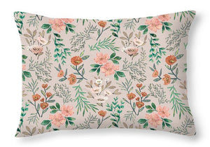 Springtime Pattern - Throw Pillow
