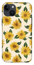Load image into Gallery viewer, Summer Sunflower Pattern - Phone Case