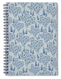 Texas Blue Bonnet - Spiral Notebook