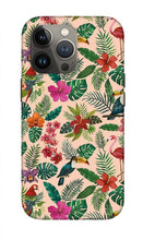 Load image into Gallery viewer, Tropical Bird Pattern - Phone Case