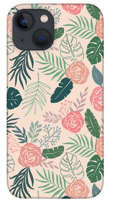 Tropical Floral Pattern - Phone Case