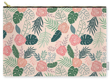 Load image into Gallery viewer, Tropical Floral Pattern - Carry-All Pouch
