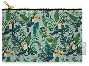 Tropical Toucan Pattern - Carry-All Pouch