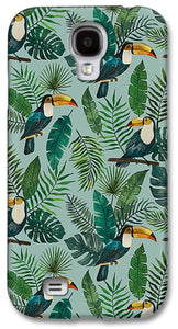 Tropical Toucan Pattern - Phone Case