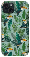 Load image into Gallery viewer, Tropical Toucan Pattern - Phone Case