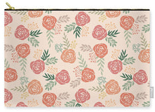 Load image into Gallery viewer, Warm Floral Pattern - Carry-All Pouch