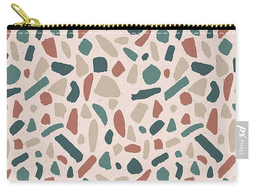 Warm Terrazzo Pattern - Carry-All Pouch