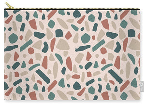 Warm Terrazzo Pattern - Carry-All Pouch