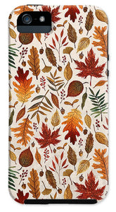 Watercolor Fall Leaves - Phone Case