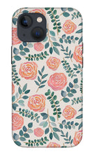 Load image into Gallery viewer, Watercolor Floral Pattern - Phone Case