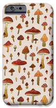 Load image into Gallery viewer, Watercolor Mushroom Pattern - Phone Case