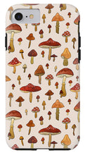 Load image into Gallery viewer, Watercolor Mushroom Pattern - Phone Case