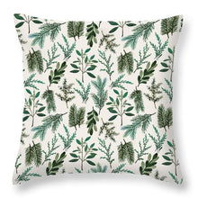 Load image into Gallery viewer, Winter Branch Pattern - Throw Pillow