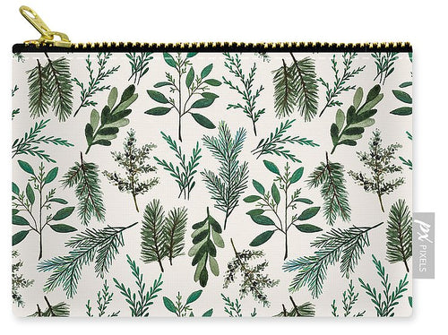 Winter Branch Pattern - Carry-All Pouch
