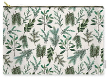 Load image into Gallery viewer, Winter Branch Pattern - Carry-All Pouch