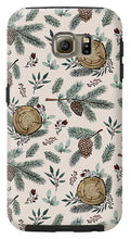 Load image into Gallery viewer, Winter Branches, Berries and Pine Cones - Phone Case