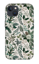 Load image into Gallery viewer, Winter Floral Pattern - Phone Case