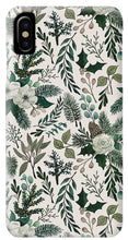 Load image into Gallery viewer, Winter Floral Pattern - Phone Case