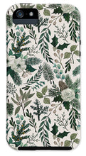 Load image into Gallery viewer, Winter Floral Pattern - Phone Case