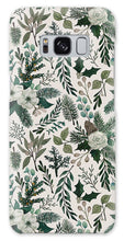 Load image into Gallery viewer, Winter Floral Pattern - Phone Case